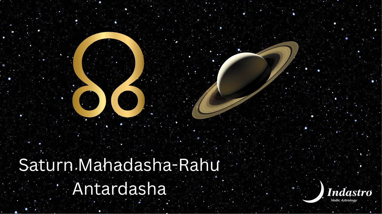 Saturn Mahadasha Rahu Antardasha